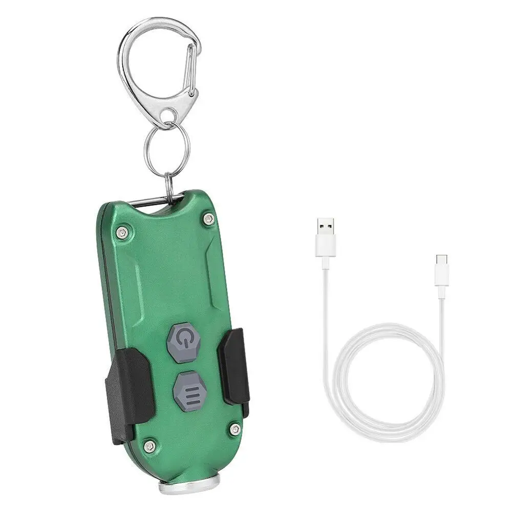 Mini Flashlight Keychain Dual Switch White LED Torch USB Rechargeable Flash Light For Camping Hiking Emergency Use
Mini Flashlight Keychain Dual Switch White LED Torch USB Rechargeable Flash Light For Camping Hiking Emergency Use