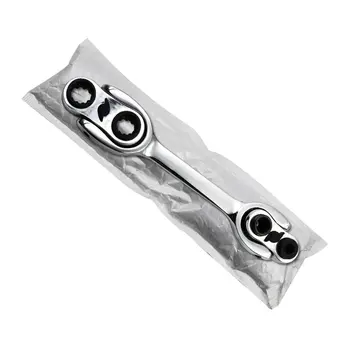 Flexible Ratchet Action Wrench Spanner Nut Tool Head Ratchet Metric Spanner Open End and Ring Wrenches Tool