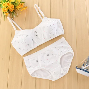New Style Girls Bra Set Development Period Pure Cotton Students Tube Top Set Non-Steel Ring Underwear Spaghetti Strap
New Style Girls Bra Set Development Period Pure Cotton Students Tube Top Set Non-Steel Ring Underwear Spaghetti Strap