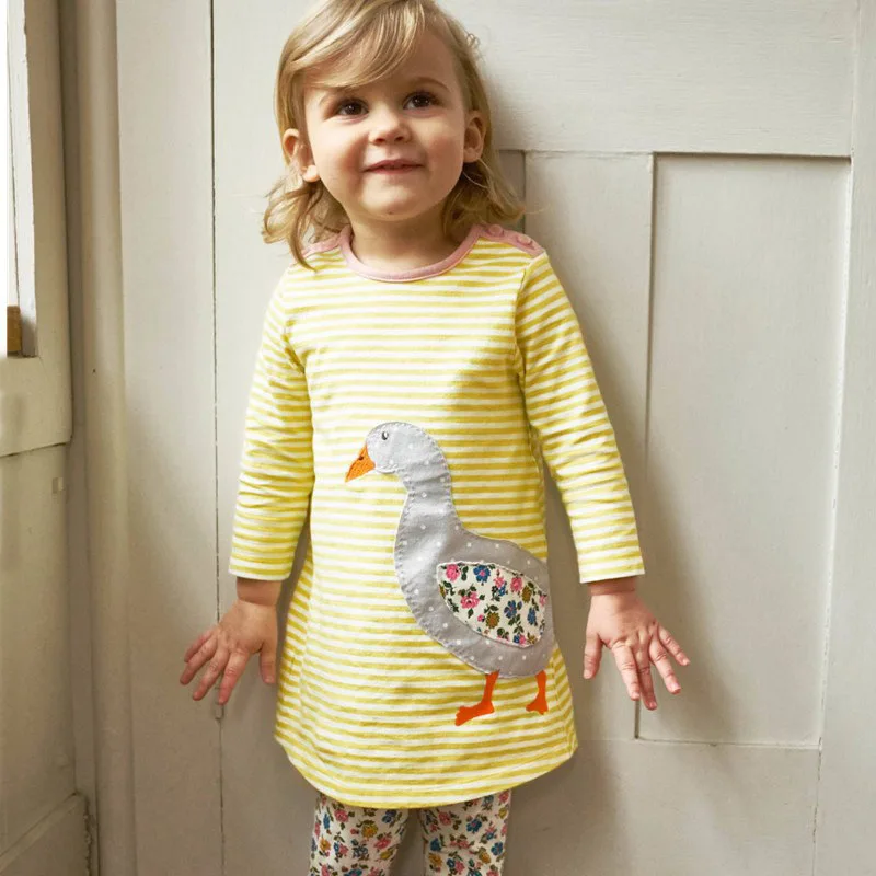 Autumn children's clothing 2019 foreign trade models girls long-sleeved striped cartoon appliqué dress
Autumn children's clothing 2019 foreign trade models girls long-sleeved striped cartoon appliqué dress