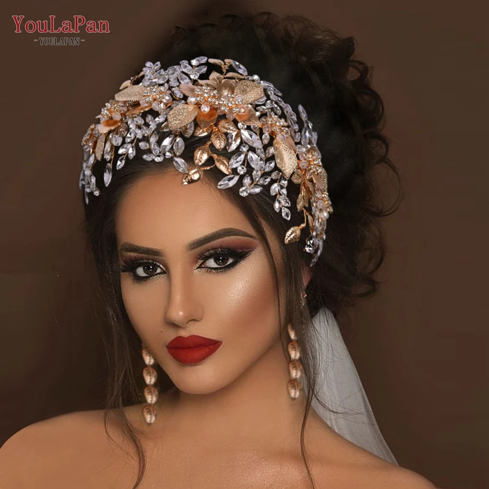 YouLaPan HP391 Golden Alloy Leaves Bridal Hair Accessories Women Headband Rhinestone Bridal Headpiece Hair Accessories Headdress
YouLaPan HP391 Golden Alloy Leaves Bridal Hair Accessories Women Headband Rhinestone Bridal Headpiece Hair Accessories Headdress