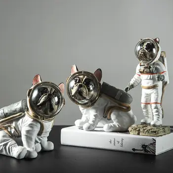 Nordic Modern Resin Home Creative Aerospace Dog Model Ornaments Astronauts Spaceman Living Room Decoration Birthday Gift Cartoon 
Nordic Modern Resin Home Creative Aerospace Dog Model Ornaments Astronauts Spaceman Living Room Decoration Birthday Gift Cartoon