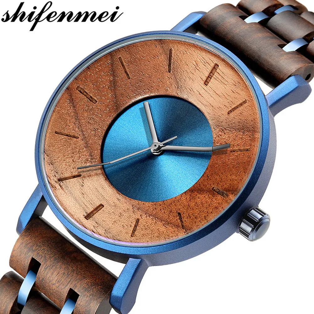 Wooden Watch Men Luxury Quartz Watches Hands Mens' Wood Wrist Watch Fashion Generous Montre Homme With Western Decorations
Wooden Watch Men Luxury Quartz Watches Hands Mens' Wood Wrist Watch Fashion Generous Montre Homme With Western Decorations