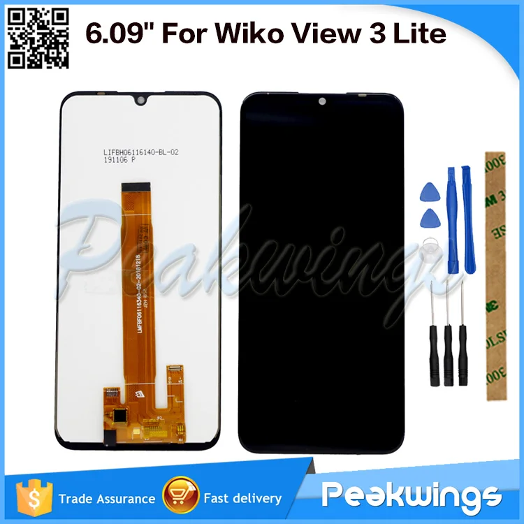 6.09" Tested LCD For Wiko View 3 Lite LCD Display With Touch Screen LCD Digitizer Replacement For Wiko View3 Lite Display
6.09" Tested LCD For Wiko View 3 Lite LCD Display With Touch Screen LCD Digitizer Replacement For Wiko View3 Lite Display