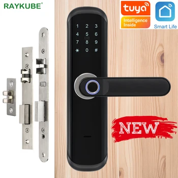 RAYKUBE Fingerprint Lock Wifi Tuya Smartlife APP IC Card Digital Code Electronic Door Lock Home Security Mortise Lock X3
RAYKUBE Fingerprint Lock Wifi Tuya Smartlife APP IC Card Digital Code Electronic Door Lock Home Security Mortise Lock X3