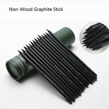 Non-Wood Graphite Pencils Soft ALL-GRAPHITE Sketching Drawing Artist Pencil Set Art Charcoal Full Graphite NO.C7346
Non-Wood Graphite Pencils Soft ALL-GRAPHITE Sketching Drawing Artist Pencil Set Art Charcoal Full Graphite NO.C7346