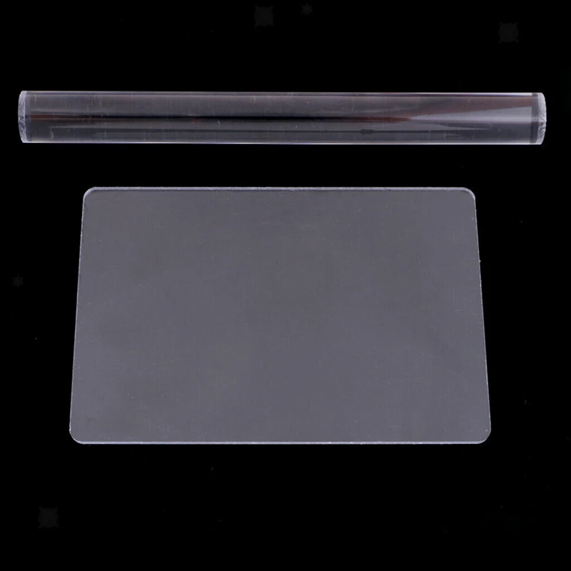 2 Pcs Solid Acrylic Roller Rolling Pin Sculpey Polymer Clay Art Craft Accesso w0