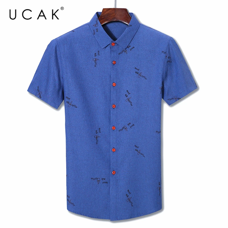 UCAK Brand Striped Men Shirts Clothes 2020 Summer New Arrival Short Sleeve Shirt Homme Turn-dwon Collar Men Tops Clothing U6058
UCAK Brand Striped Men Shirts Clothes 2020 Summer New Arrival Short Sleeve Shirt Homme Turn-dwon Collar Men Tops Clothing U6058