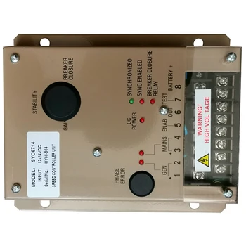 SYC6714 Automatic Synchronizer Control Modules Generator Ac Synchronizing SYC6714 Engine Spare Parts
SYC6714 Automatic Synchronizer Control Modules Generator Ac Synchronizing SYC6714 Engine Spare Parts