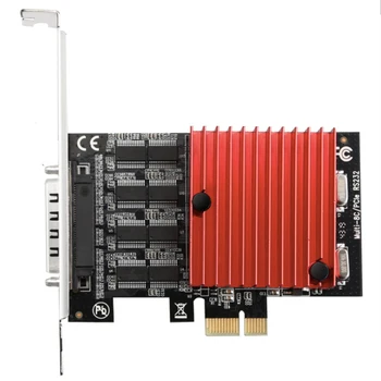 Port PCIE to DB9 RS232 Serial Port Expansion Card Serial Controller Card PCI-E Express Riser Card Converter Adapter
Port PCIE to DB9 RS232 Serial Port Expansion Card Serial Controller Card PCI-E Express Riser Card Converter Adapter