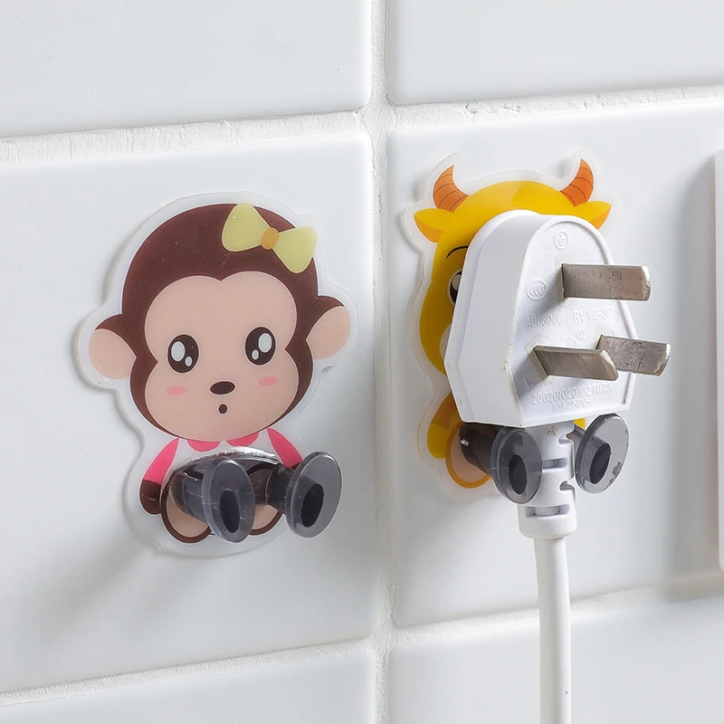 Cartoon Seamless Plug Hook Multi-function Wire Finishing Device Waterproof Moisture-proof Strong Paste PI669
Cartoon Seamless Plug Hook Multi-function Wire Finishing Device Waterproof Moisture-proof Strong Paste PI669
