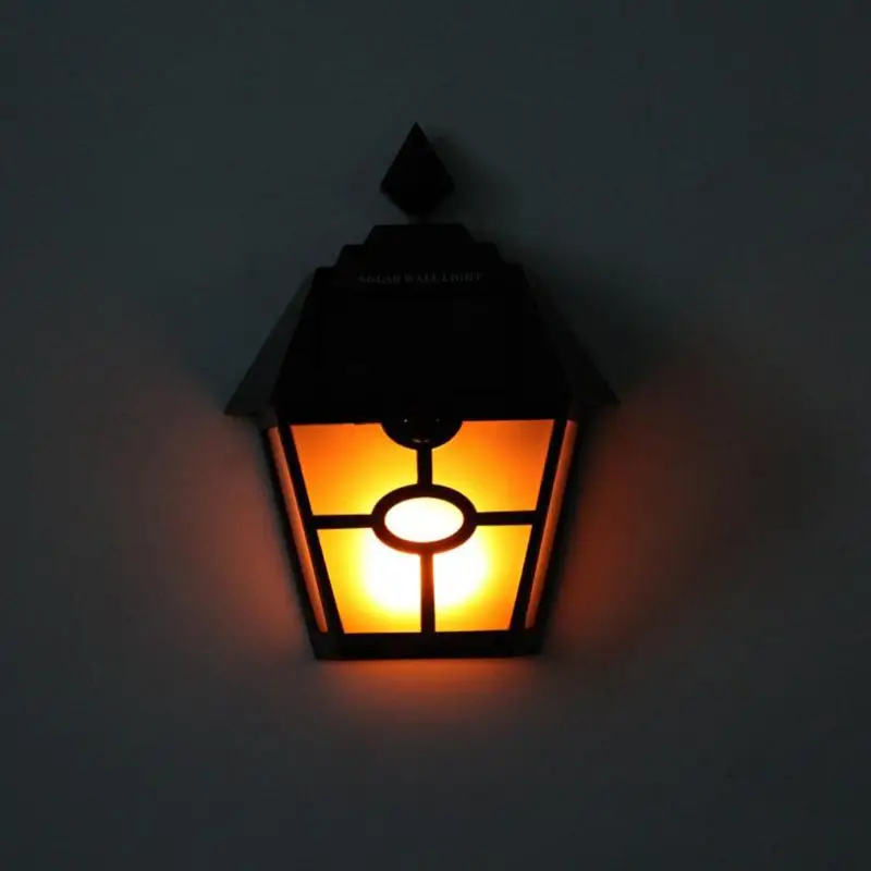 Фото Ретро Шестигранная Светодиодная лампа с пламенем пластиковый - купить