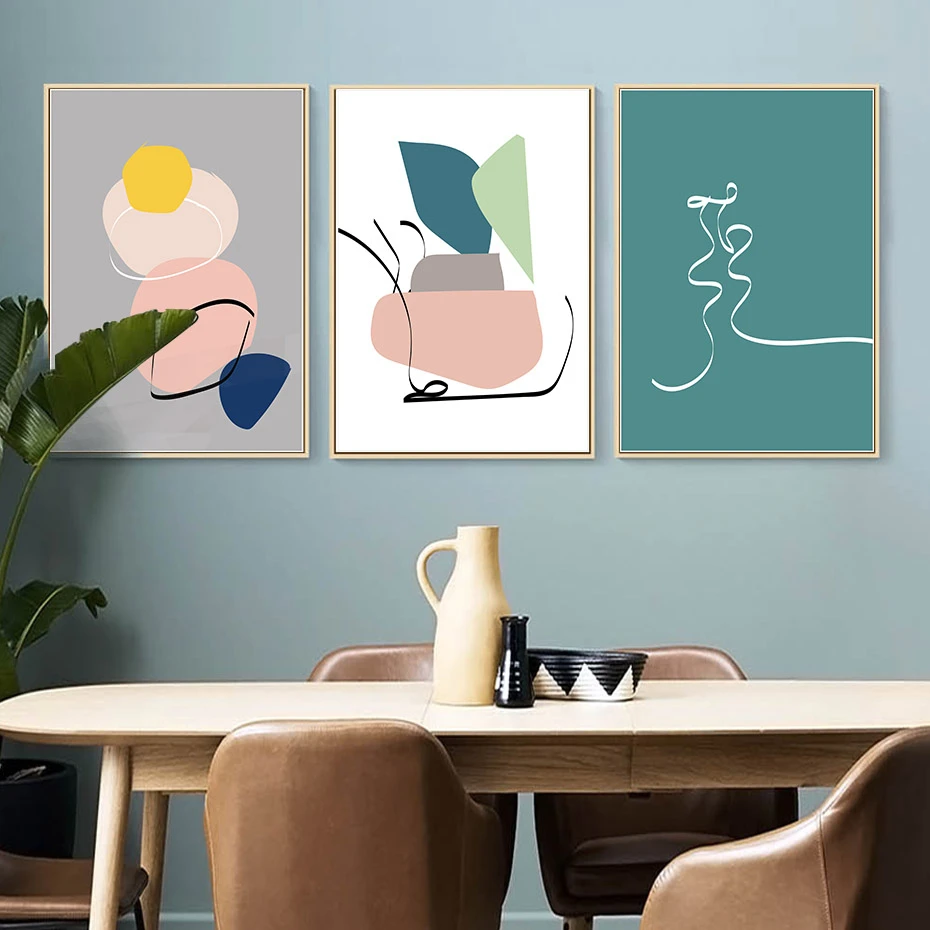 Modern Abstract Geometric Canvas Painting Scandinavia Kiss Wall Art Picture Poster and Print for Living Room Home Decor Interior
Modern Abstract Geometric Canvas Painting Scandinavia Kiss Wall Art Picture Poster and Print for Living Room Home Decor Interior