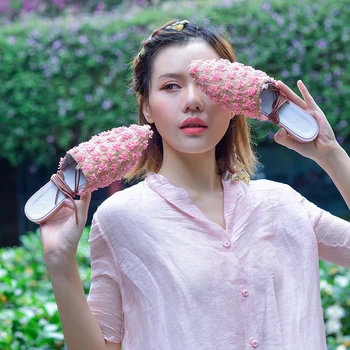 Original handmade ladies shoes color matching women's shoes sandals low heel ankle strap casual women's shoes pink waterproof
Original handmade ladies shoes color matching women's shoes sandals low heel ankle strap casual women's shoes pink waterproof