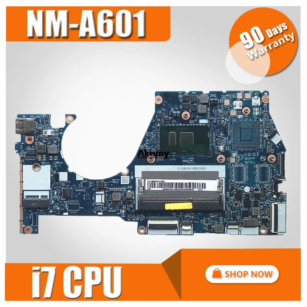 BYG43 NM-A601 Laptop motherboard for Lenovo YOGA 700-14ISK original mainboard I7-6500U
BYG43 NM-A601 Laptop motherboard for Lenovo YOGA 700-14ISK original mainboard I7-6500U