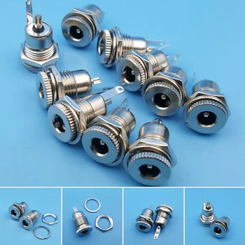 10Pcs/Kit Metal 5.5 x 2.1mm DC Power Female Jack Panel Mount DC-099 DC 30V 5A Socket Connector Vertical DC charging Power socket
10Pcs/Kit Metal 5.5 x 2.1mm DC Power Female Jack Panel Mount DC-099 DC 30V 5A Socket Connector Vertical DC charging Power socket