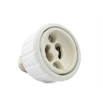 LEDLUX AP1710 2 PCs converter lamp holder adapter for Led lamp light attack by E17 to GU10 
LEDLUX AP1710 2 PCs converter lamp holder adapter for Led lamp light attack by E17 to GU10