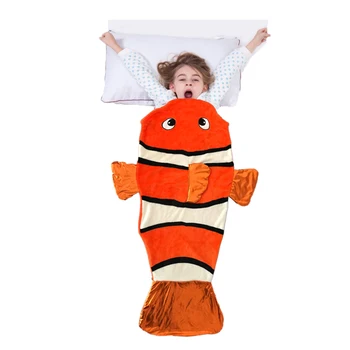 Cute Clown Fish Tail Sleeping Bag Soft Fleece Blanket Birthday & Christmas Gifts For Kids 3-10 Years Old dropshipping available
Cute Clown Fish Tail Sleeping Bag Soft Fleece Blanket Birthday & Christmas Gifts For Kids 3-10 Years Old dropshipping available