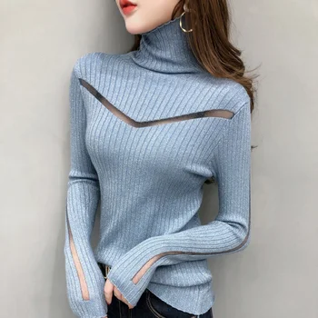 2019 Autumn Winter Korea Fashion Women Casual Turtleneck Long Sleeve Pullovers Knitted Sweater Plus Size Sweater H23
2019 Autumn Winter Korea Fashion Women Casual Turtleneck Long Sleeve Pullovers Knitted Sweater Plus Size Sweater H23