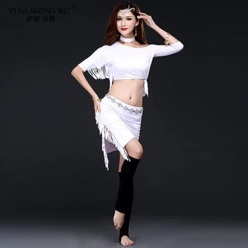 2Pcs Set Top+Skirt Belly Dance Costume New Women Practice Suit Sexy Short Sleeve Belly Dancing Performance Practice Clothes
2Pcs Set Top+Skirt Belly Dance Costume New Women Practice Suit Sexy Short Sleeve Belly Dancing Performance Practice Clothes