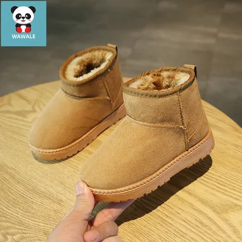Children Snow Boots Kids Warm Thick Plush Shoes for Girls Winter Boys Boot Fur-Inside Comfortable 22-38Sizes Baby Shoe Classic
Children Snow Boots Kids Warm Thick Plush Shoes for Girls Winter Boys Boot Fur-Inside Comfortable 22-38Sizes Baby Shoe Classic