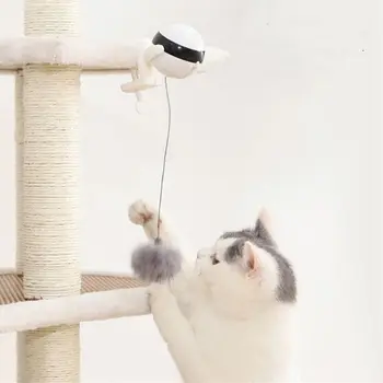 Interactive Cat Toy Electric Flutter Rotating Funny Cat Teaser Lifting Fuzzy Ball LX9C
Interactive Cat Toy Electric Flutter Rotating Funny Cat Teaser Lifting Fuzzy Ball LX9C