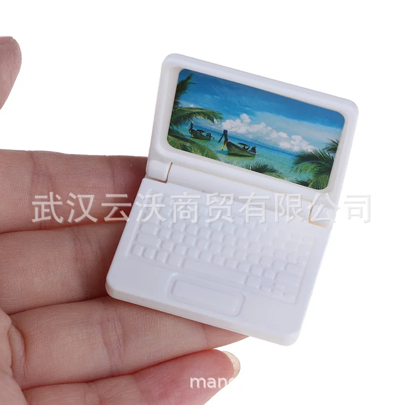 1: 12 Dollhouse Mini Model Library Scene Accessories White Laptop Computer Retractable
1: 12 Dollhouse Mini Model Library Scene Accessories White Laptop Computer Retractable