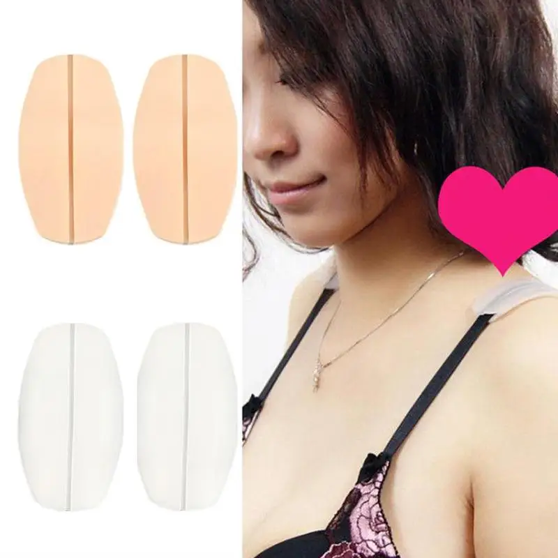 A Pair Of Silicone Shoulder Pad Transparent Shoulder Strap Invisible Decompression Non-slip Shoulder Pad Underwear Shoulder Pad
A Pair Of Silicone Shoulder Pad Transparent Shoulder Strap Invisible Decompression Non-slip Shoulder Pad Underwear Shoulder Pad