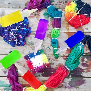 12 Pieces/bottles Tulip One Step Tie Dye Kit Vibrant Fabric Textile Permanent Paint Colours Clothes DIY Tie Dyes Non-toxic 2020
12 Pieces/bottles Tulip One Step Tie Dye Kit Vibrant Fabric Textile Permanent Paint Colours Clothes DIY Tie Dyes Non-toxic 2020
