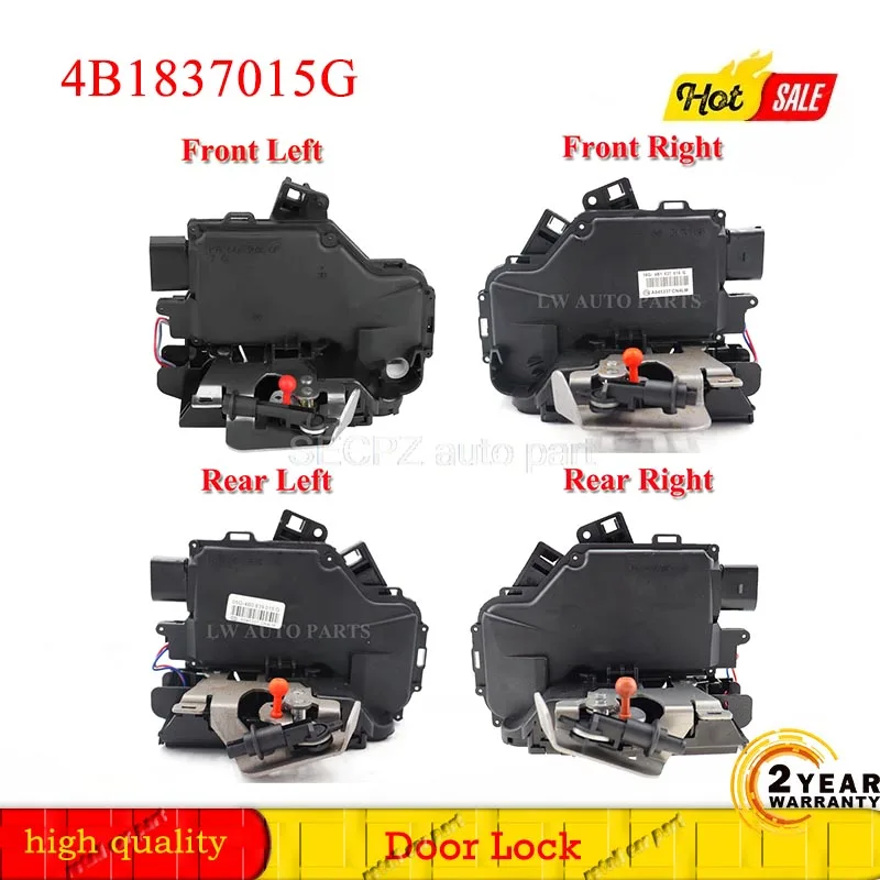 Фото Door lock Latch Front Rear Left Right Side For Audi A6 4B C5 1998-2005 High Qualtiy 4B1837015G 4B1837016G 4B0839015G 4B0839016G | Замки и фурнитура (4000714442629)