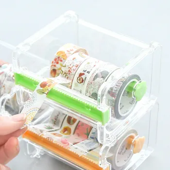 Desk Tape Dispenser Washi Tape Cutter Dispensing Paper Tape Holder Tape Organizer Stationary Supplies
Desk Tape Dispenser Washi Tape Cutter Dispensing Paper Tape Holder Tape Organizer Stationary Supplies