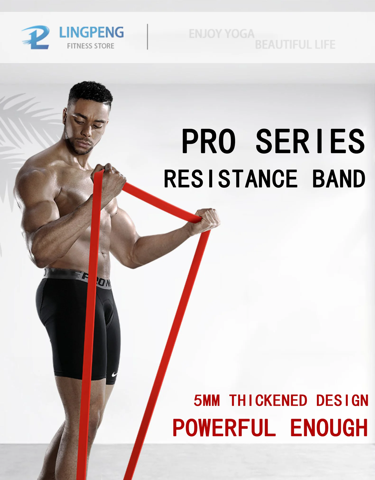 Generic Heavy Duty Resistance Stretch Loop Bands Exercise Elastic Band