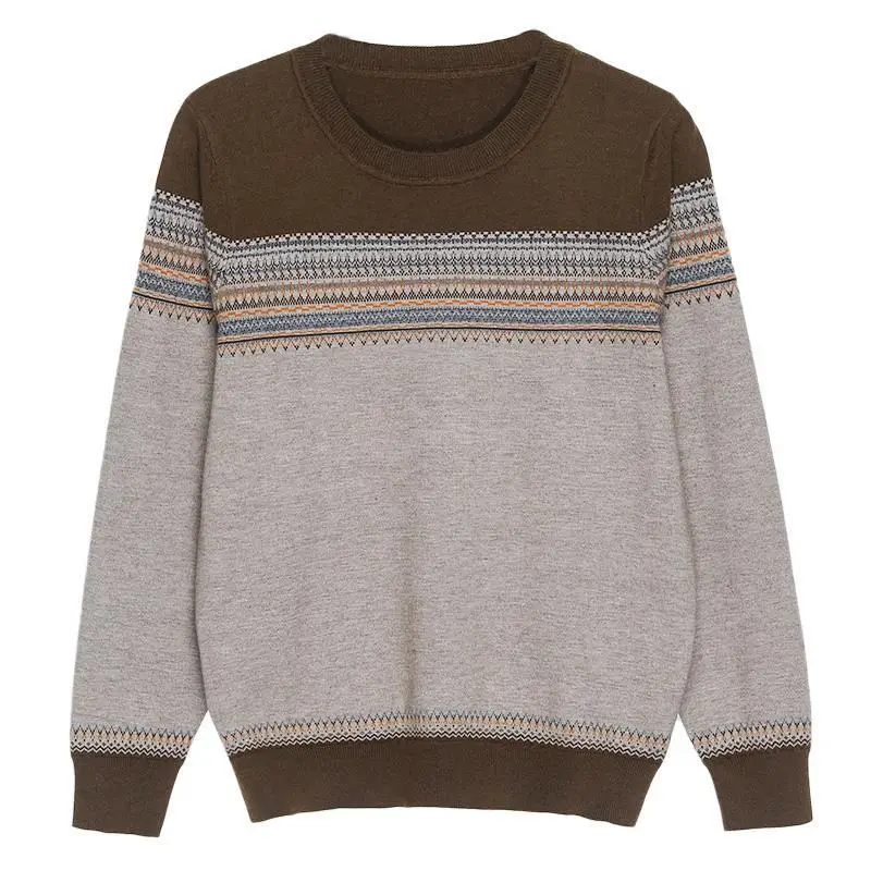 LUKAXSIKAX 2020 Spring Autumn Women Base Sweater Retro Ethnic Style Pattern Patchwork Elegant Slim Knitted Pullover Sweater
LUKAXSIKAX 2020 Spring Autumn Women Base Sweater Retro Ethnic Style Pattern Patchwork Elegant Slim Knitted Pullover Sweater
