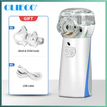 OLIECO Portable Handheld Nebulizer Inhalator Nebulizer for Adult/Children with Music Low noise 8 ml Drug Capacity 2 Battery Type
OLIECO Portable Handheld Nebulizer Inhalator Nebulizer for Adult/Children with Music Low noise 8 ml Drug Capacity 2 Battery Type