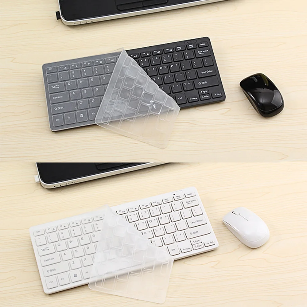 Vococal Wireless 2.4GHz Keyboard Ultra Slim Silent Mini Key Board Pad and Mouse Set with USB Bluetooth Receiver for PC Laptop
Vococal Wireless 2.4GHz Keyboard Ultra Slim Silent Mini Key Board Pad and Mouse Set with USB Bluetooth Receiver for PC Laptop