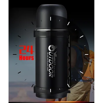 Large Capacity Thermos Cup Hiking Camping Travel Sports Thermos Portable Cup Stainless Steel 1L Leakproof Vacuum Cups
Large Capacity Thermos Cup Hiking Camping Travel Sports Thermos Portable Cup Stainless Steel 1L Leakproof Vacuum Cups