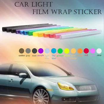 Colorful 12 x 60" Self-Adhesive Self Selective Vinyl Film Tint Wrap Cover Universal For Cadillac Headlights Fog Lights Side Lamp
Colorful 12 x 60" Self-Adhesive Self Selective Vinyl Film Tint Wrap Cover Universal For Cadillac Headlights Fog Lights Side Lamp