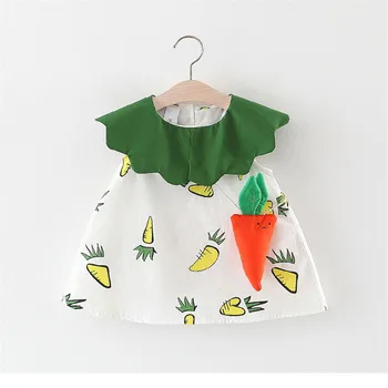 Kids Dress Girl Carrot Cartoon Printing Birthday Party Baby Girls Summer Dresses Infant Dresses for Girls Sleeveless Dress
Kids Dress Girl Carrot Cartoon Printing Birthday Party Baby Girls Summer Dresses Infant Dresses for Girls Sleeveless Dress