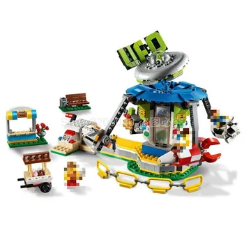 In Stock Bela 11399 Creator Series Fun Fair Carousel Building Blocks 611pcs Bricks Toys MOC Sets Compatible Creator 31095
In Stock Bela 11399 Creator Series Fun Fair Carousel Building Blocks 611pcs Bricks Toys MOC Sets Compatible Creator 31095