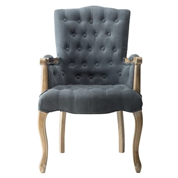American solid wood study chair retro old European style single dining chair cafe hotel computer armrest tiger chair 
American solid wood study chair retro old European style single dining chair cafe hotel computer armrest tiger chair