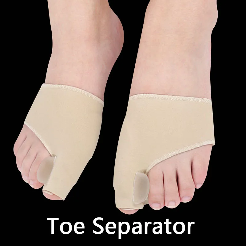 1 pair Toe Separator Hallux Valgus Feet Bone Thumb Adjuster Bunion Corrector Orthotics Protector Straightener Foot Care Tool
1 pair Toe Separator Hallux Valgus Feet Bone Thumb Adjuster Bunion Corrector Orthotics Protector Straightener Foot Care Tool