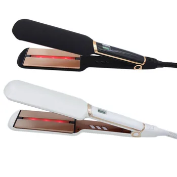 Straightener Infrared Hair Care Ion Straightener MCH Fast Heating Tourmaline Ceramic and Infrared Dual Plates LCD Hair Iron EU P
Straightener Infrared Hair Care Ion Straightener MCH Fast Heating Tourmaline Ceramic and Infrared Dual Plates LCD Hair Iron EU P