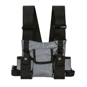Chest Rig Bag Functional Outdoor Sports Chest Bag Men Protective Reflective Top Chest Vest Bag Cycling Fishing
Chest Rig Bag Functional Outdoor Sports Chest Bag Men Protective Reflective Top Chest Vest Bag Cycling Fishing