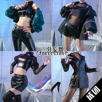 2020 LOL K/DA KDA Evelynn Ahri Kaisa Akali Cosplay Costume Female Grup All Member Uniforms Free Shipping F
2020 LOL K/DA KDA Evelynn Ahri Kaisa Akali Cosplay Costume Female Grup All Member Uniforms Free Shipping F