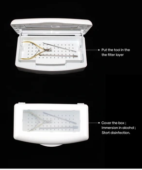 NEW CHUNSHU Sterilizer Tray Box Disinfection Box Sterilizing Clean Nail Art Salon Manicure Implement Nail Tool
NEW CHUNSHU Sterilizer Tray Box Disinfection Box Sterilizing Clean Nail Art Salon Manicure Implement Nail Tool