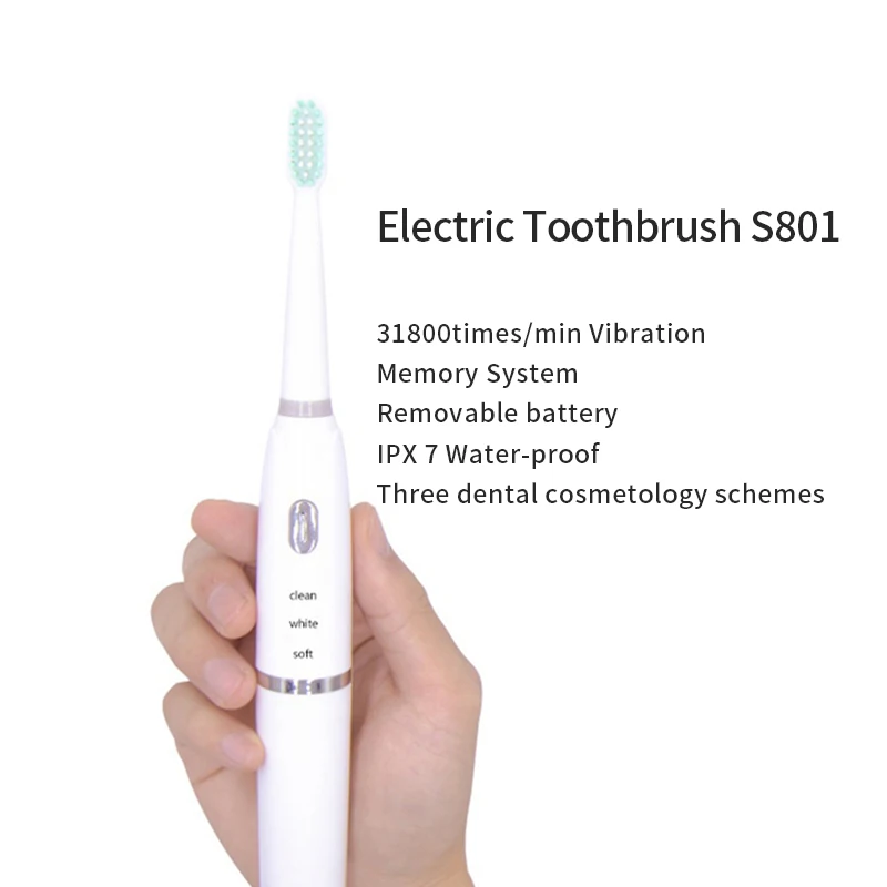 Automatic Sonic Electric Toothbrush IPX7 Level Waterproof Smart Toothbrush Strong Power Electric Tooth Brush for Adults
Automatic Sonic Electric Toothbrush IPX7 Level Waterproof Smart Toothbrush Strong Power Electric Tooth Brush for Adults