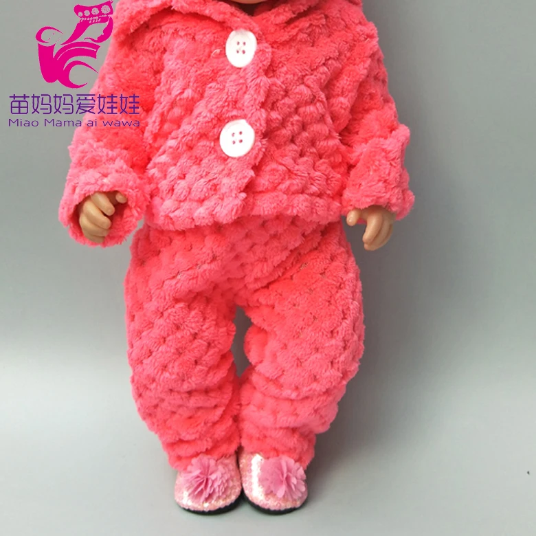 Doll clothes for 43cm born baby dolls jacket winter pink fur clothes 18 inch girl doll thick winter coat
Doll clothes for 43cm born baby dolls jacket winter pink fur clothes 18 inch girl doll thick winter coat