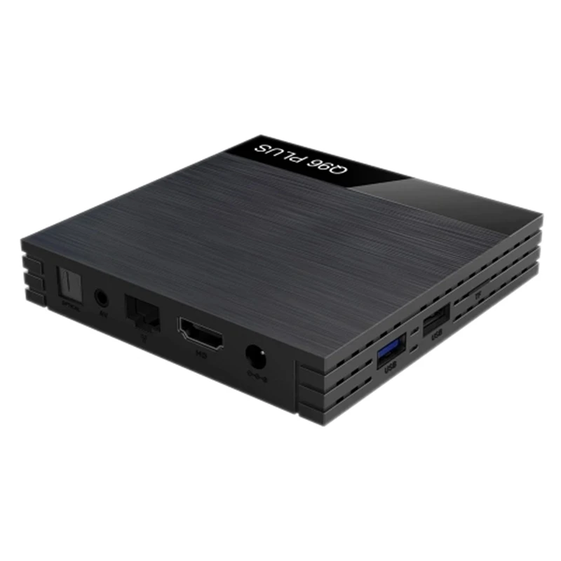 Q96 PLUS Smart Android 8.1 TV Box RK3328 Quad Core 4K 1080P Set Top Box VP9 H.265 BT4.0 4GB/32GB Miracast DLNA WiFi LAN HD Media
Q96 PLUS Smart Android 8.1 TV Box RK3328 Quad Core 4K 1080P Set Top Box VP9 H.265 BT4.0 4GB/32GB Miracast DLNA WiFi LAN HD Media