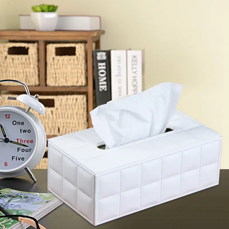Creative Home Black And White with Pattern Sheepskin Tissue Box Rectangular Hide Substance Car Paper Extraction Box Large Capaci
Creative Home Black And White with Pattern Sheepskin Tissue Box Rectangular Hide Substance Car Paper Extraction Box Large Capaci
