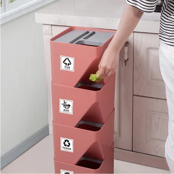 Creative Kitchen Trash Can Ecoco Stackable Mini Recycle Bin Stacked Sorting Dustbin Garbage Bin Cubo Basura Rubbish Zero Waste 5
Creative Kitchen Trash Can Ecoco Stackable Mini Recycle Bin Stacked Sorting Dustbin Garbage Bin Cubo Basura Rubbish Zero Waste 5